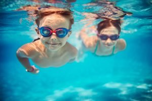 Swimming lessons are great for your kids.