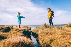 child and parent accross a divide #5SLL #5sensesLL #normalisoverrated #homeschool #neurodiversehomeschooling #adhdhomeschooling #specialneedshomeschooling